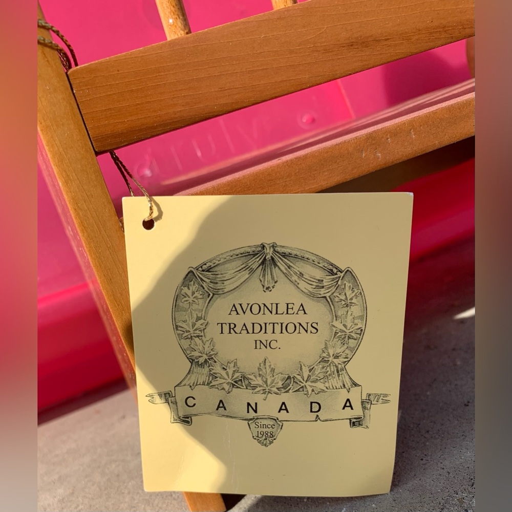 New Vintage Avonlea doll sofa furniture bench - Picture 6 of 10